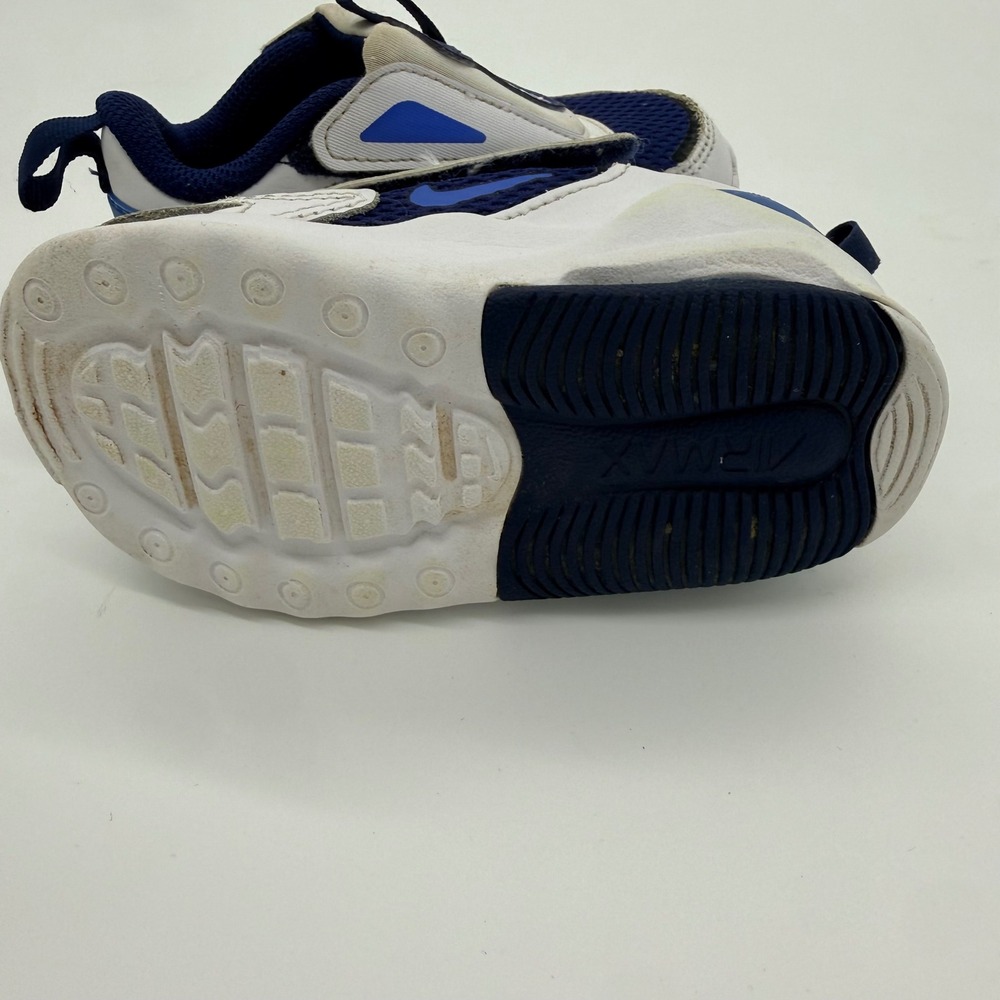 Nike Air Max Excee Toddler Shoes White Navy Blue Sneakers Size 6C - Picture 6 of 6